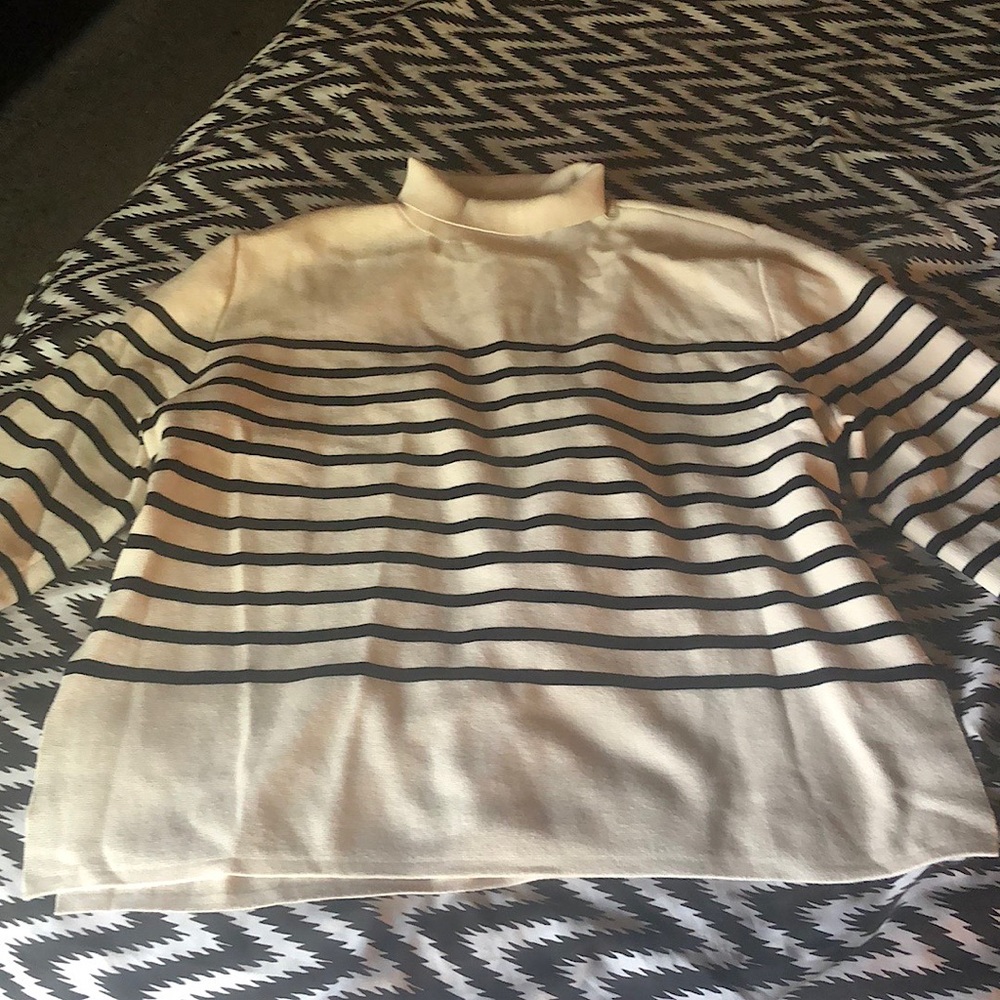 striped sweater almost new